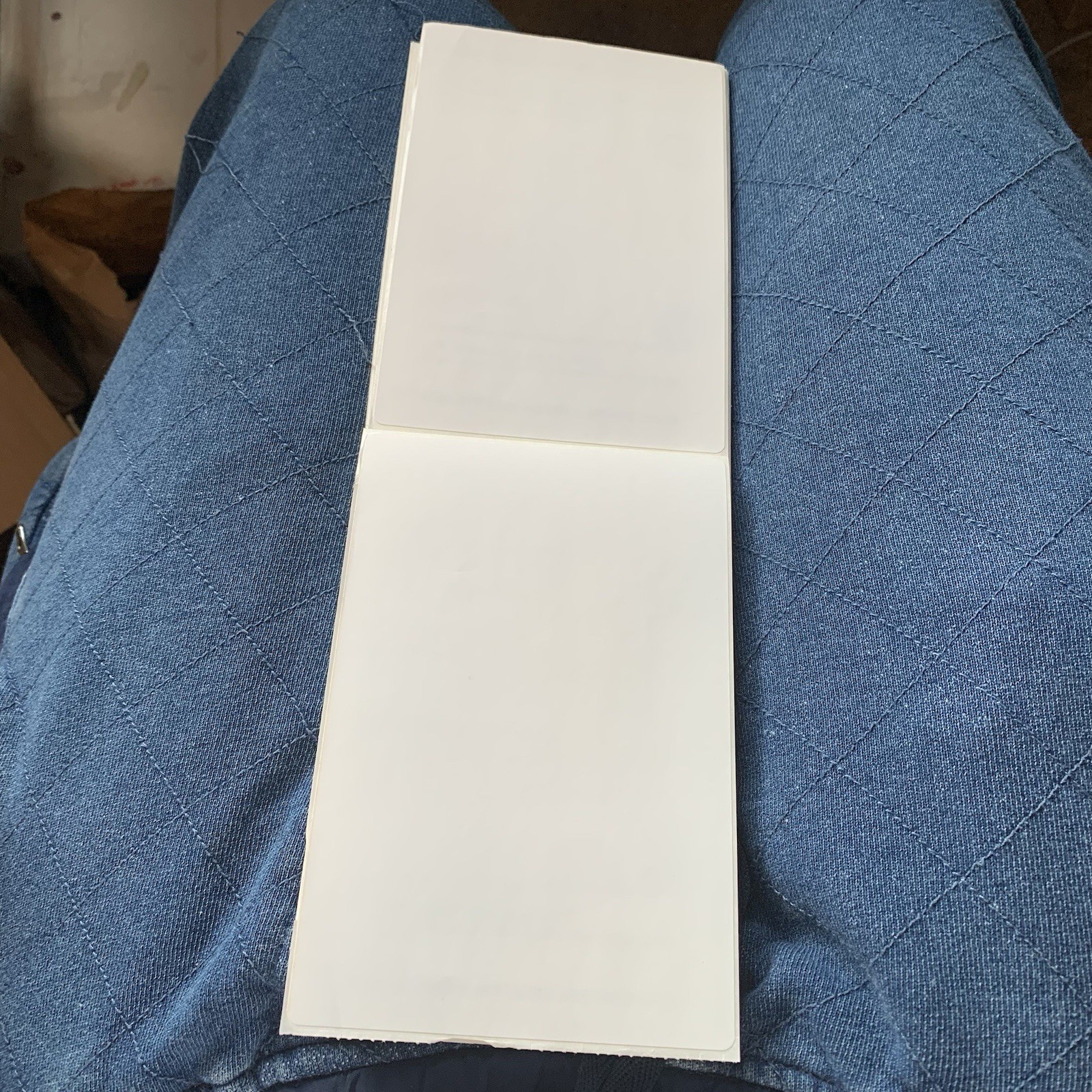 100 Labels 4×6 Fanfold Direct Thermal Shipping Labels for Rollo Zebra Printer