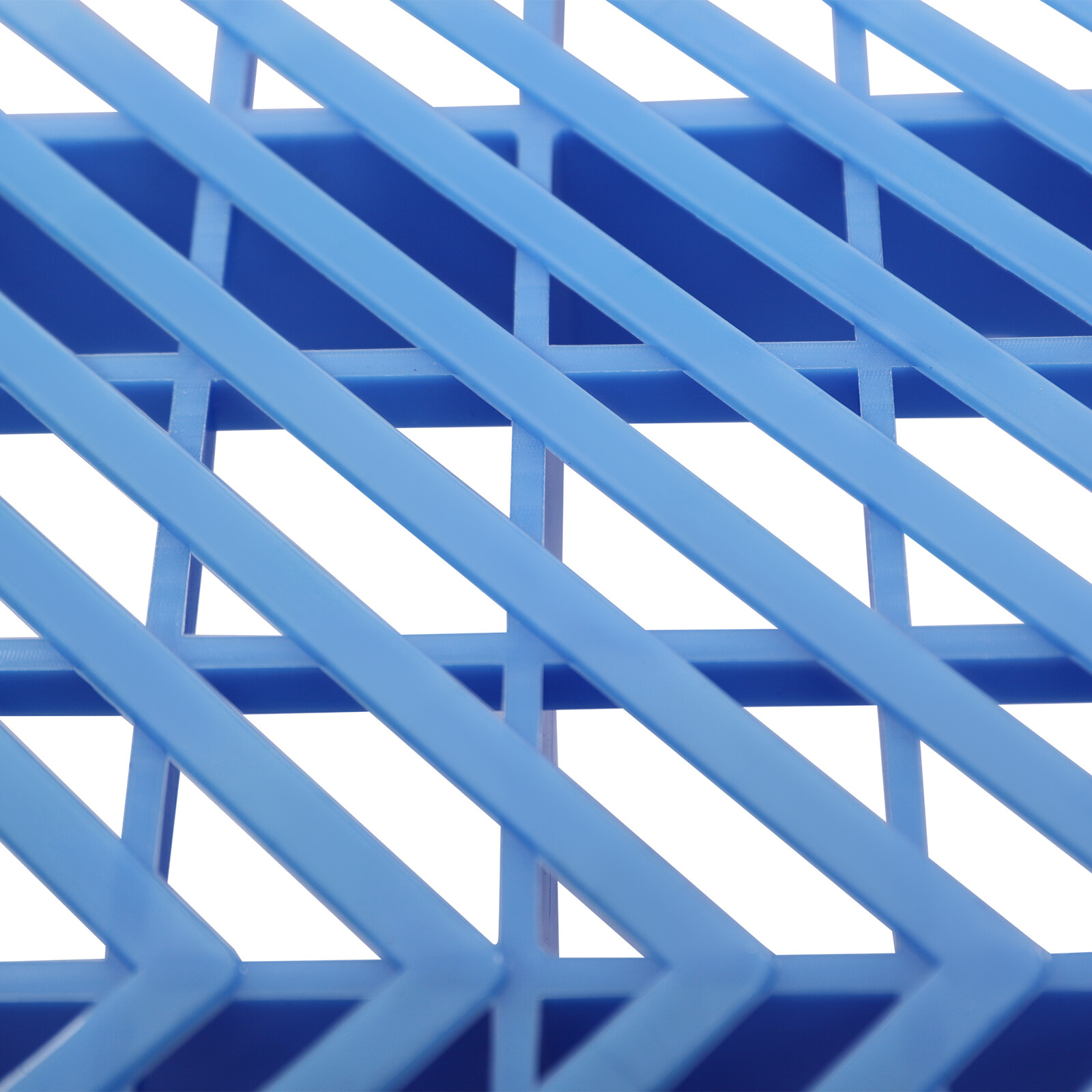 6Pcs 15.7*15.7*1.9in Plastic Pallet Ventilation Floor Pallet Breathable Grid Pad