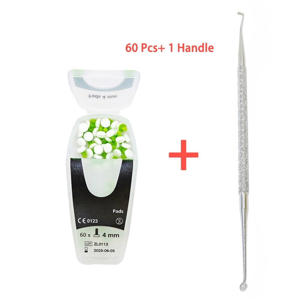 Dental OptraSculpt Foam Pads & Spatula Handle Kit Veneer Composite Resin Filling