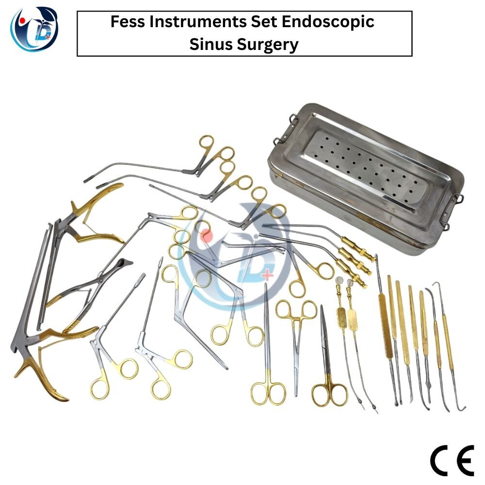 Fess Instruments Set Endoscopic Sinus Surgery ENT Instrument Set German Quality