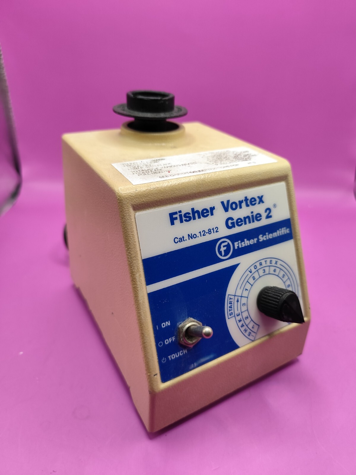 Laboratory Vortex Mixer Genie 2 VWR Fisher Biorad Benchmark TESTED WORKING