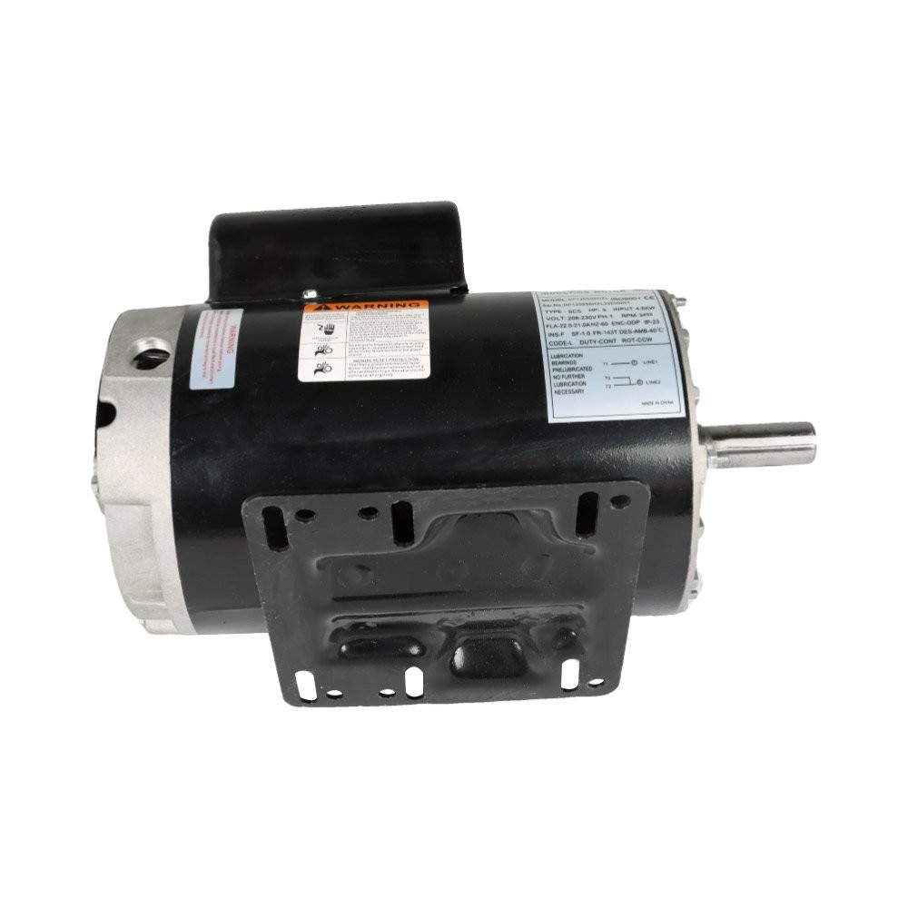 230V Compressor Duty Electric Motor 1 Phase 3450 RPM 56HZ Frame 7/8″ Shaft 5HP