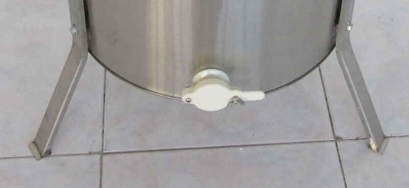4 Frame Electric Honey Extractor Machine Stainless Steel Honeycomb Drum Spinner