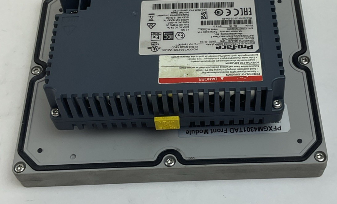 PRO-FACE KCC-REM-PFX-GM4301TAD TM CONTROLLER 24VDC PFXGM4301TAD