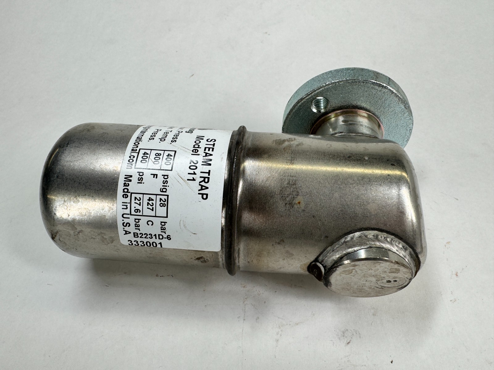 ARMSTRONG 2011 Inverted Bucket Steam Trap 400-psi Differential, 5/64 in. Orifice