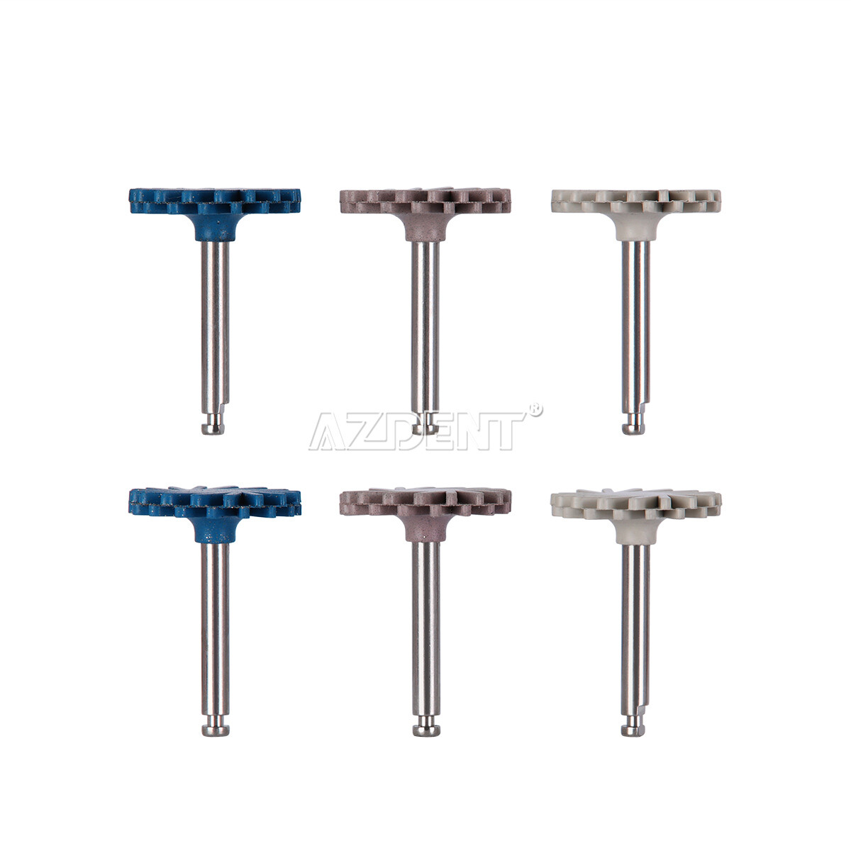 Dental Composite Polishing Diamond System RA Disc 14mm Wheels Coarse Medium Fine
