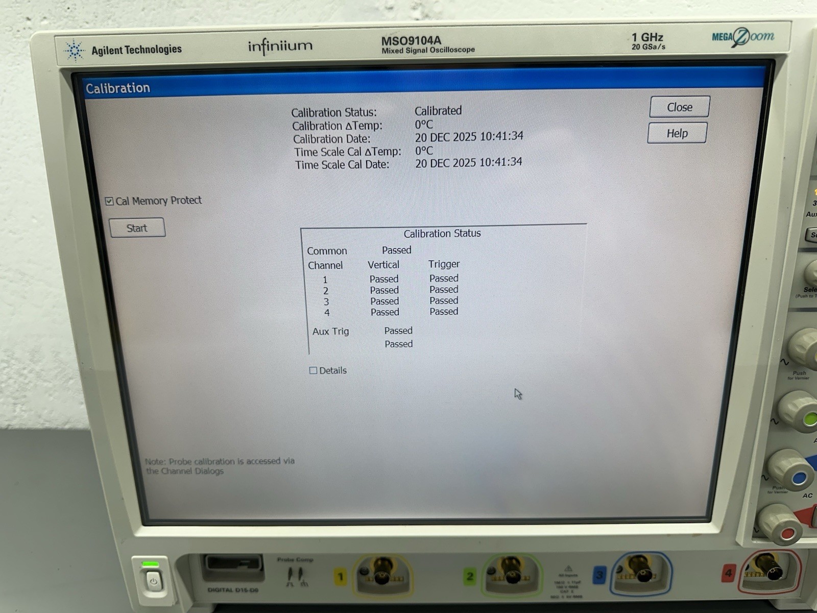 Keysight Agilent MSO9104A Mixed Signal Oscilloscope 1GHz w/ SSD
