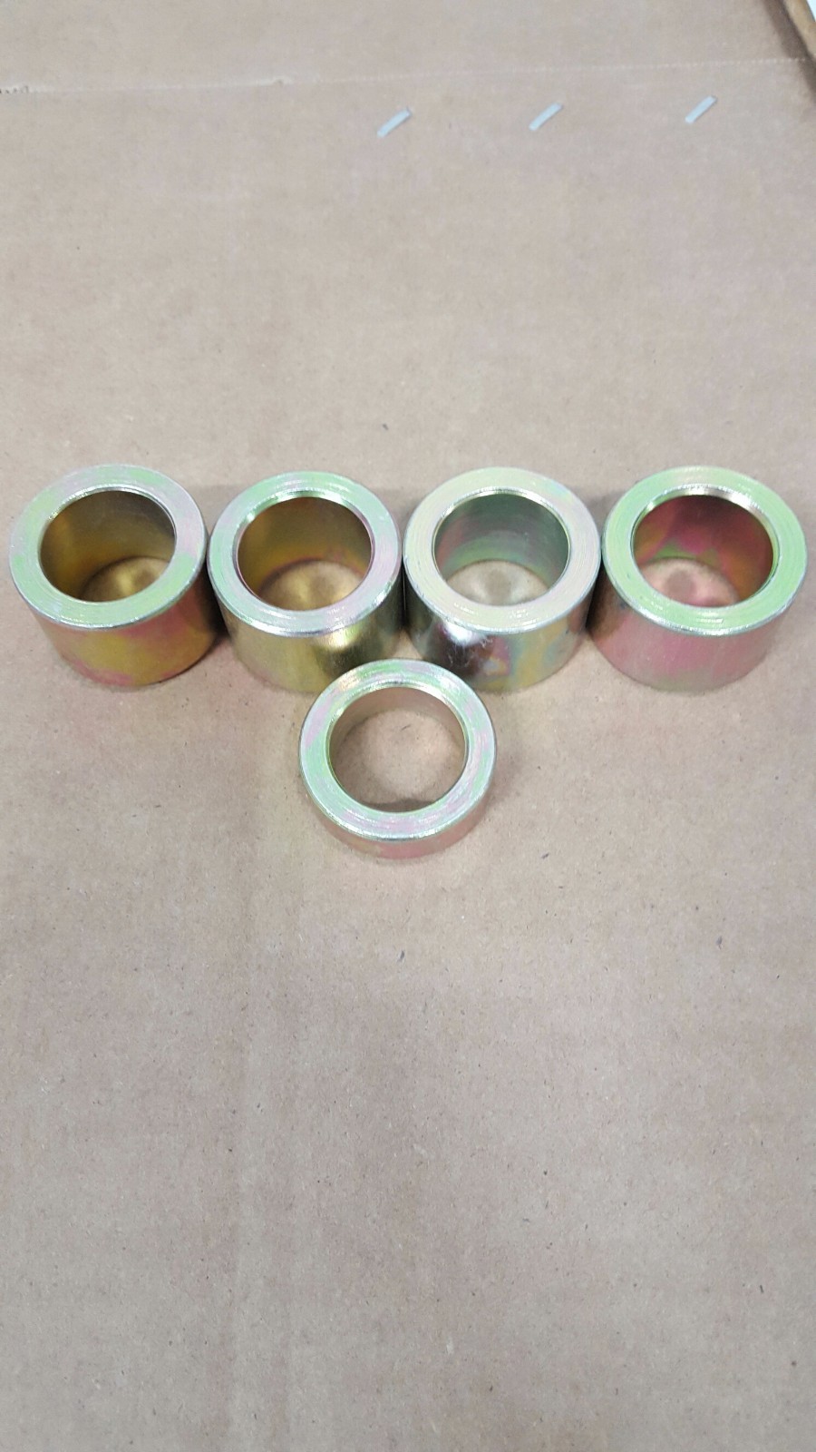 Land Pride Finish Mower Complete Set Wheel Height Spacer 827-002C & 827-001C