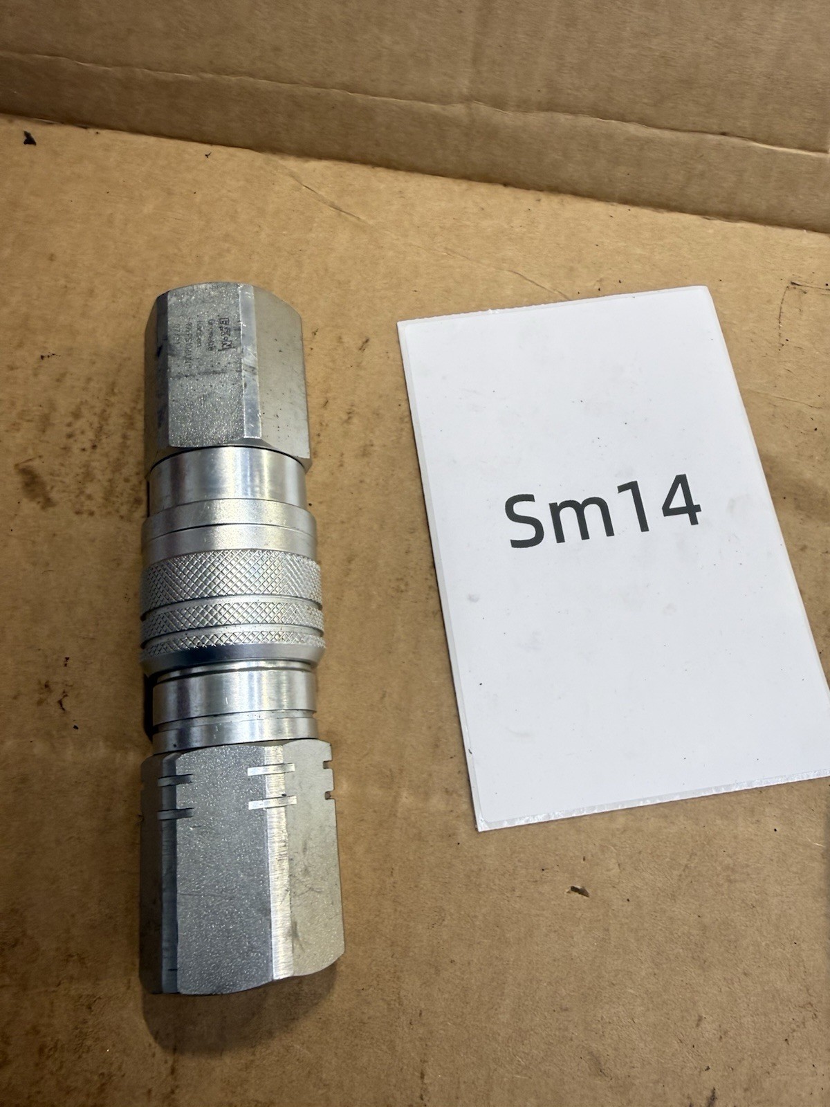 Eaton 19FFS106UN 19FFP106UN Hydraulic Quick Connect Coupling Male And Female Set