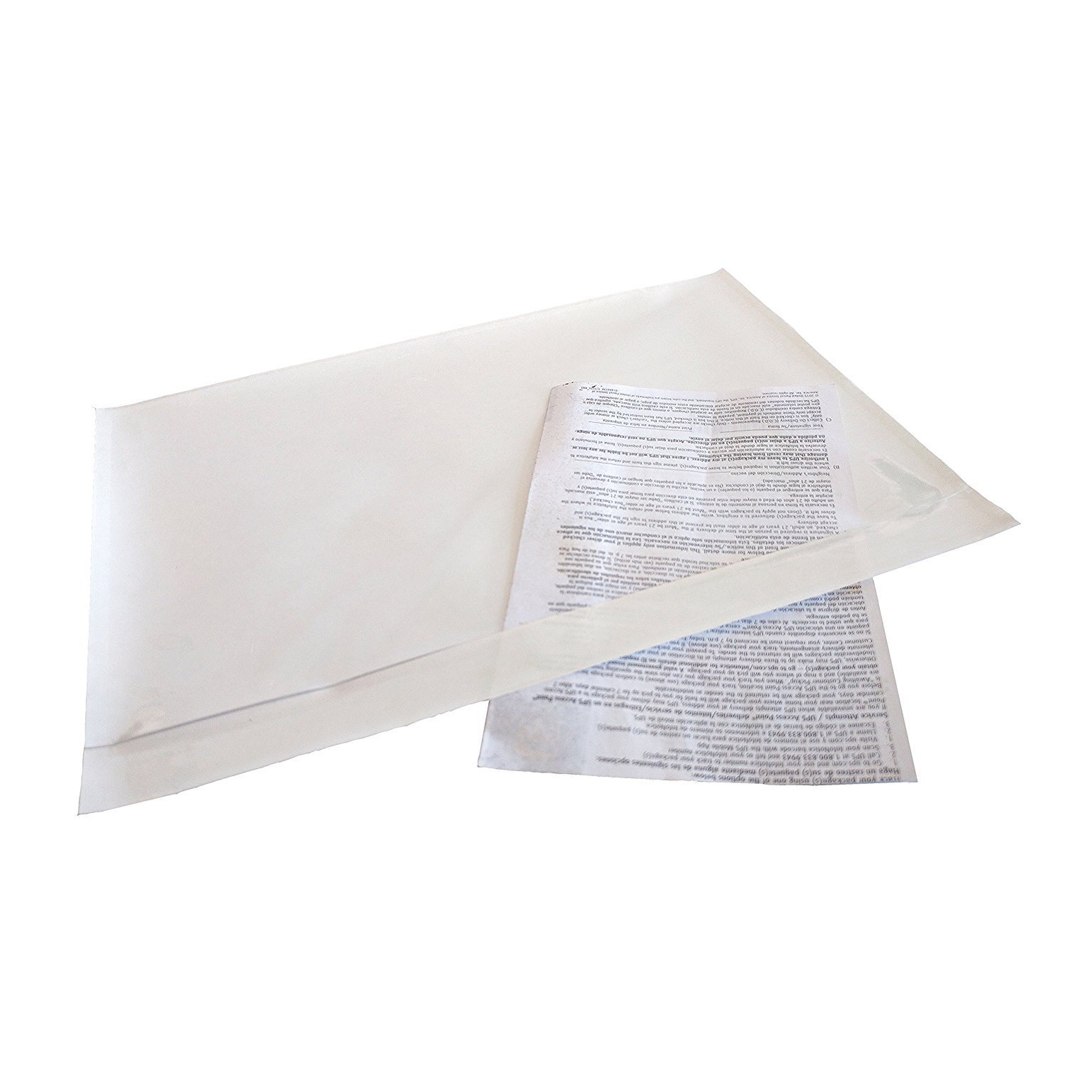 7.5×5.5 6×9 Clear Packing List Envelopes Invoice Shipping Label Adhesive Pouches