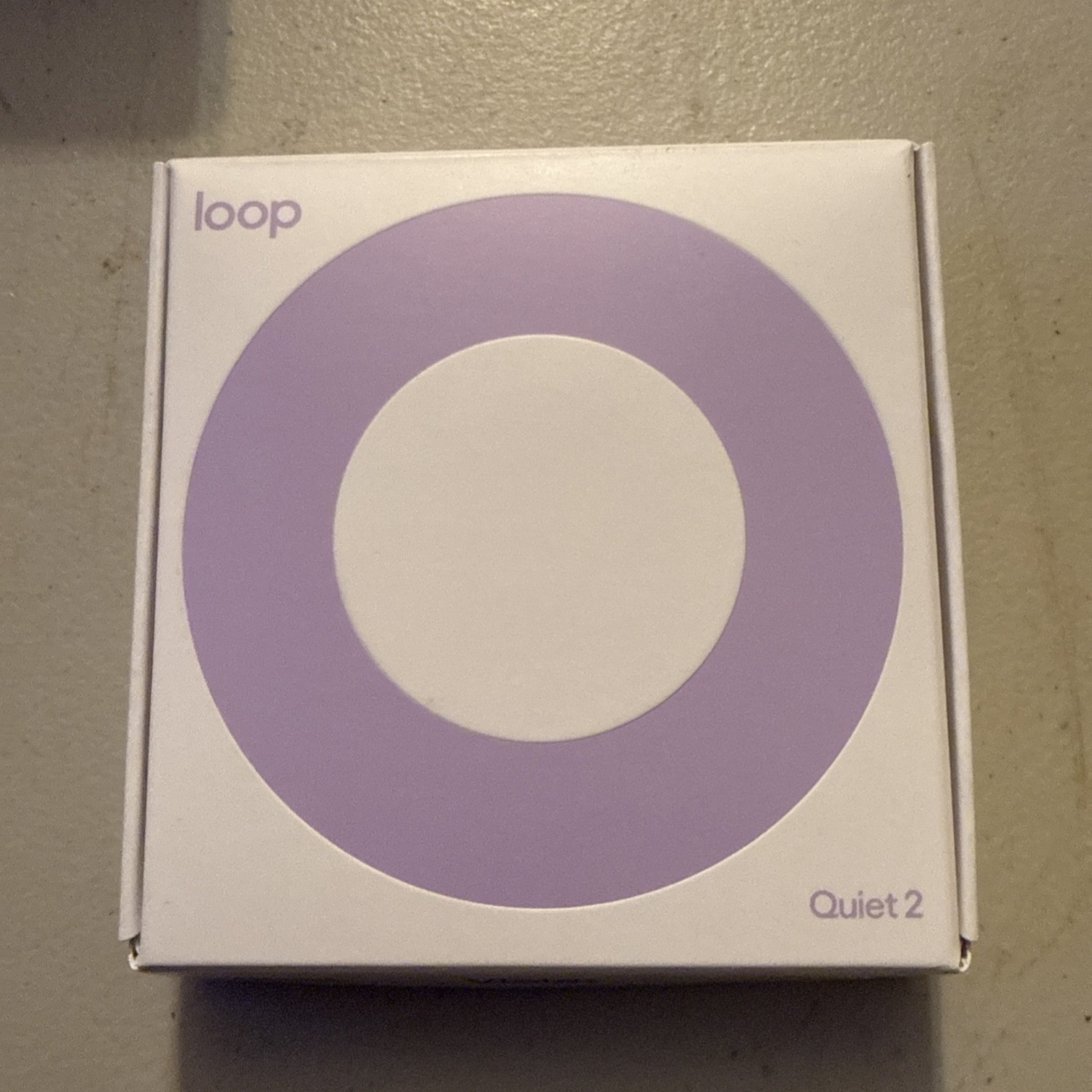 Loop Quiet 2 Ear Plugs 24dB SNR Reusable Sleep Focus Travel w/ Case Violet