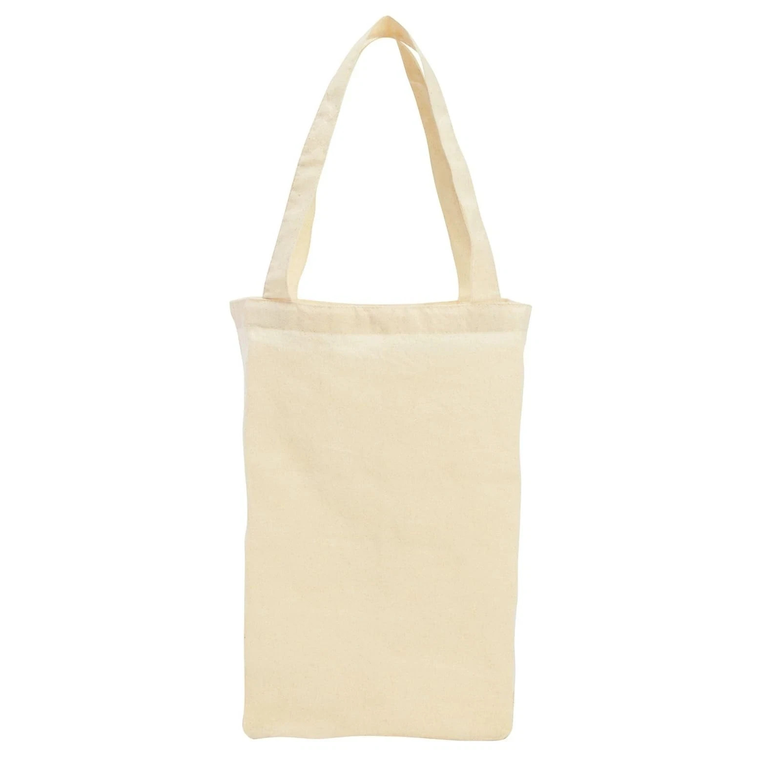 Juvale 24-Pack Blank Cotton Canvas Tote Bags Bulk – 13 x 11.5 Inches, Beige