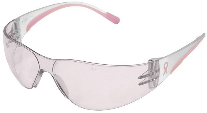 Bouton Eva Petite Women’s Safety Glasses Pink Temple Pink Lens ANSI Z87