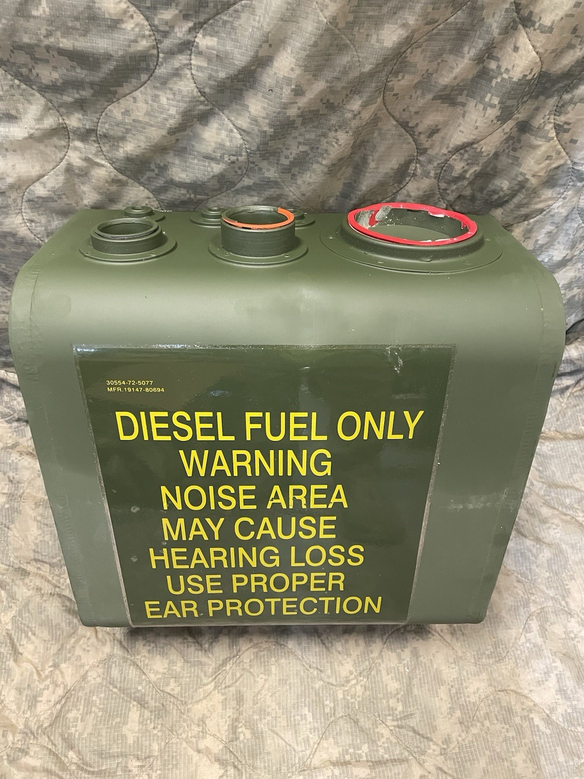 MEP002A Generator 6.75 Gallon Diesel Fuel Tank Onan 159-0990 NSN 2910010485561