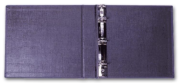 3 Ring 3 on- a-Page Business Check Book Binder Vinyl BURGUNDY