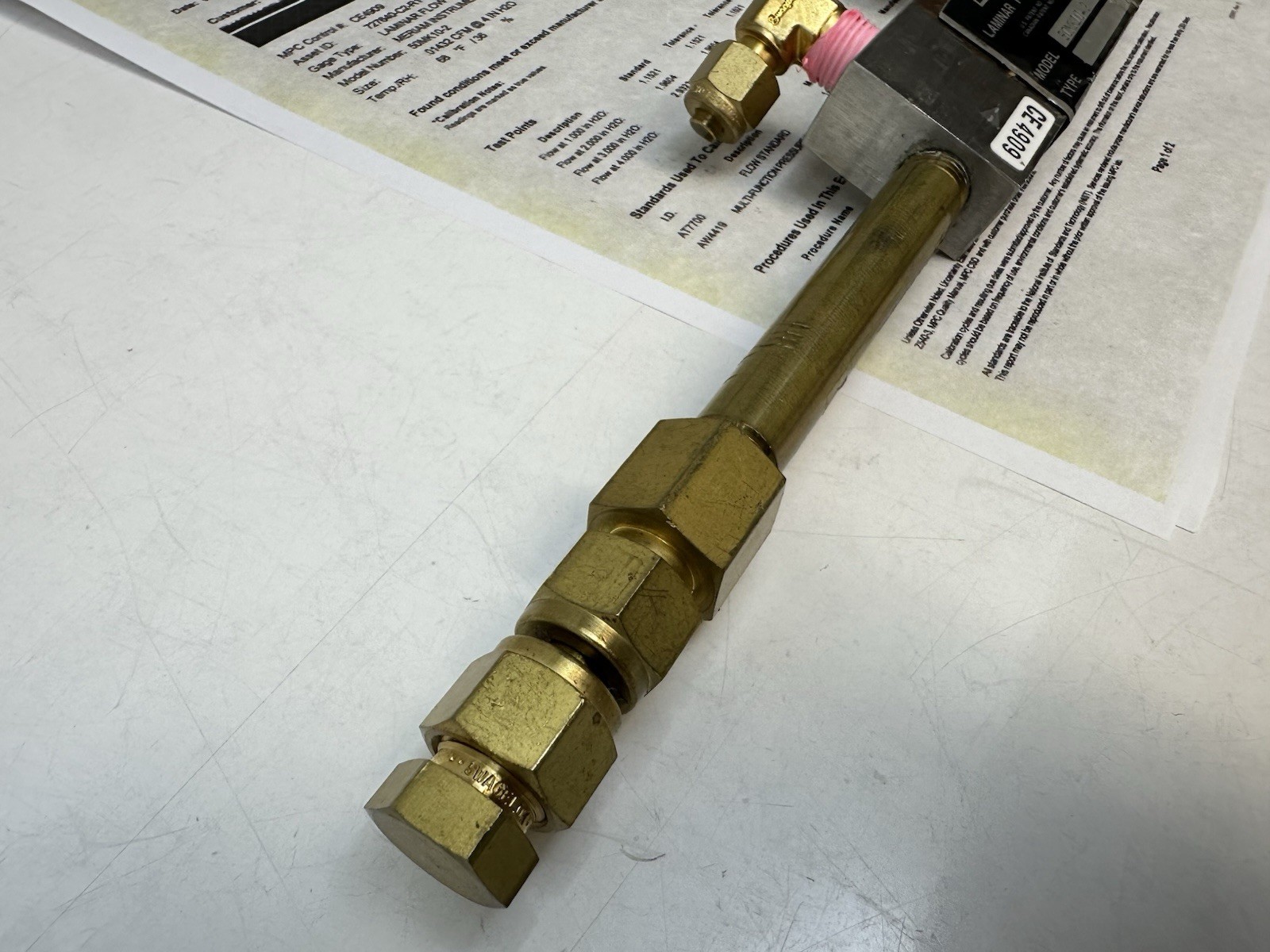 Meriam 50MK10-2 Laminar Flow Element LFE