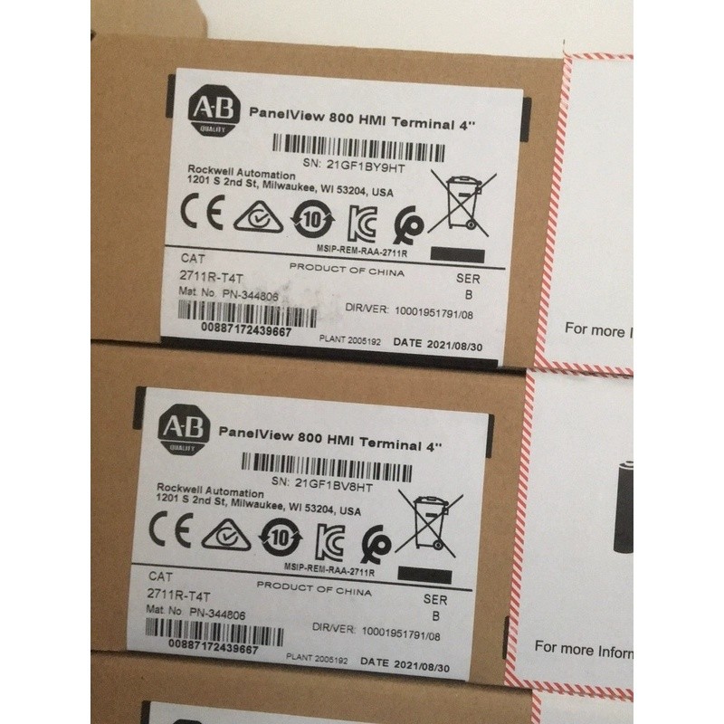 New Factory Sealed Allen-Bradley 2711R-T4T 2711R-T4T PANELVIEW 800 43-INCH HMI T