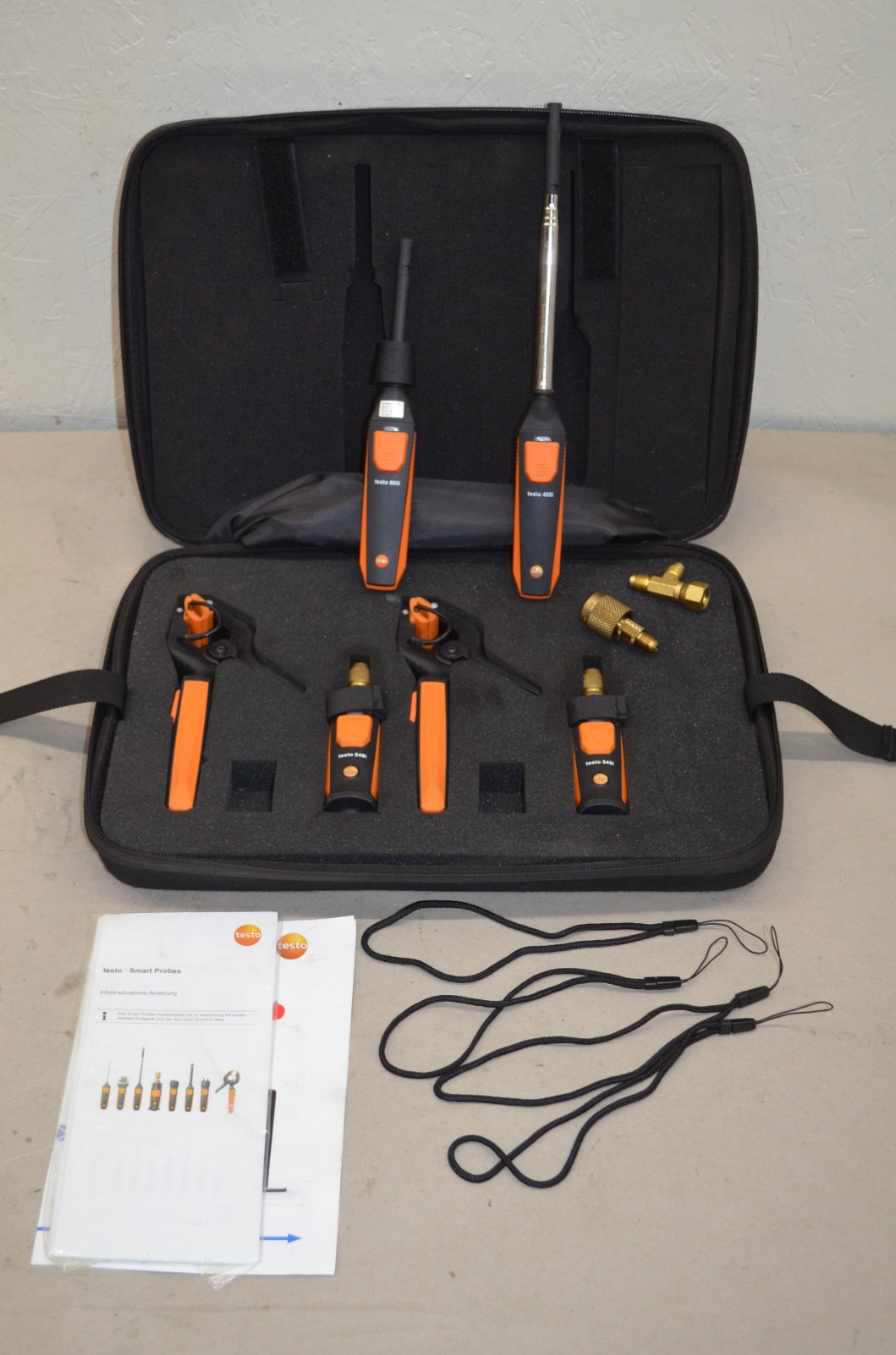Testo Smart Probe AC & Refrigeration 605i, (2x)-549i, 405i, & (2x)-115i w/ Case