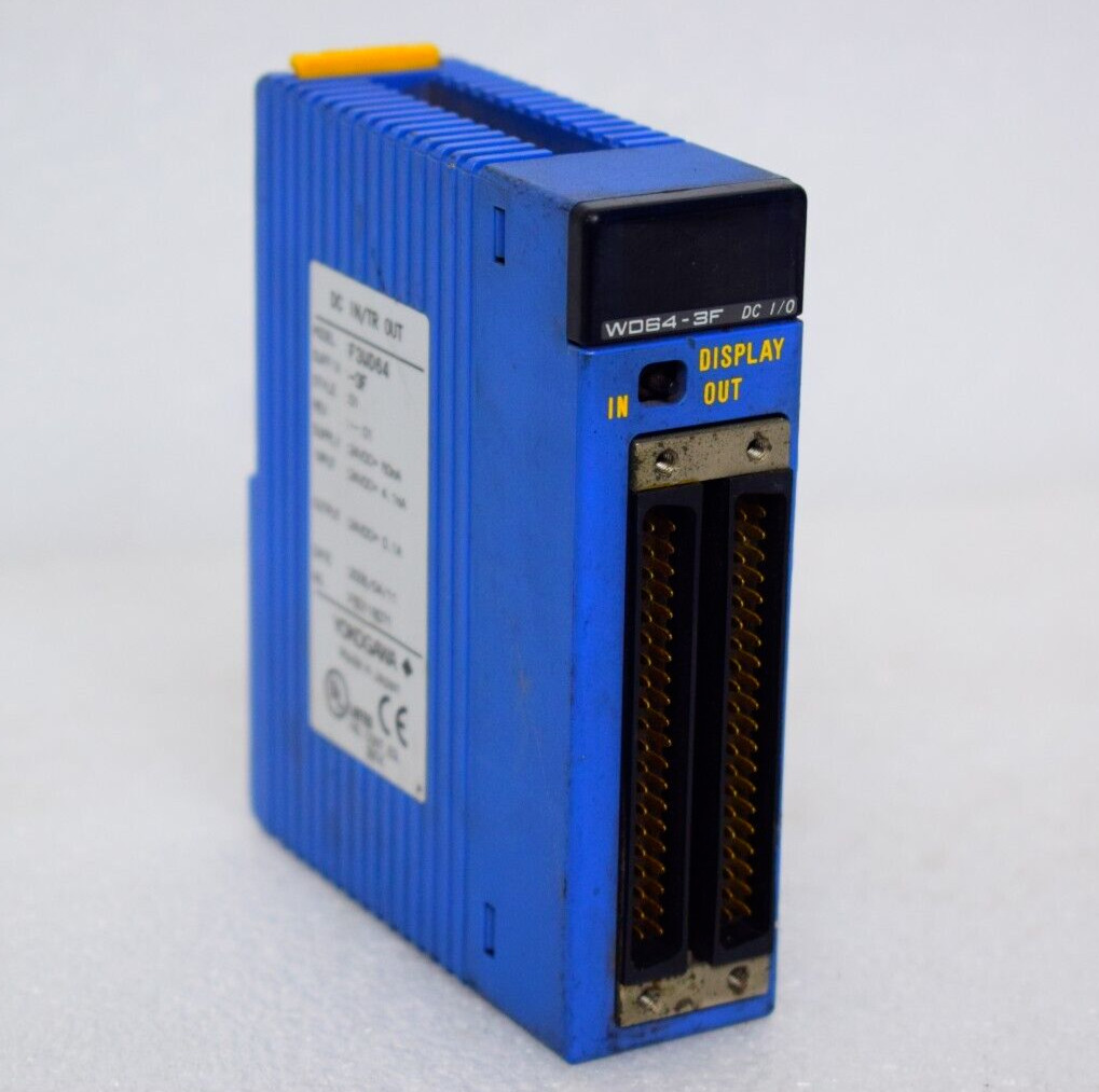 YOKOGAWA F3WD64-3F S1 DC IN/TR OUT MODULE 24VDC 60mA WD64-3F
