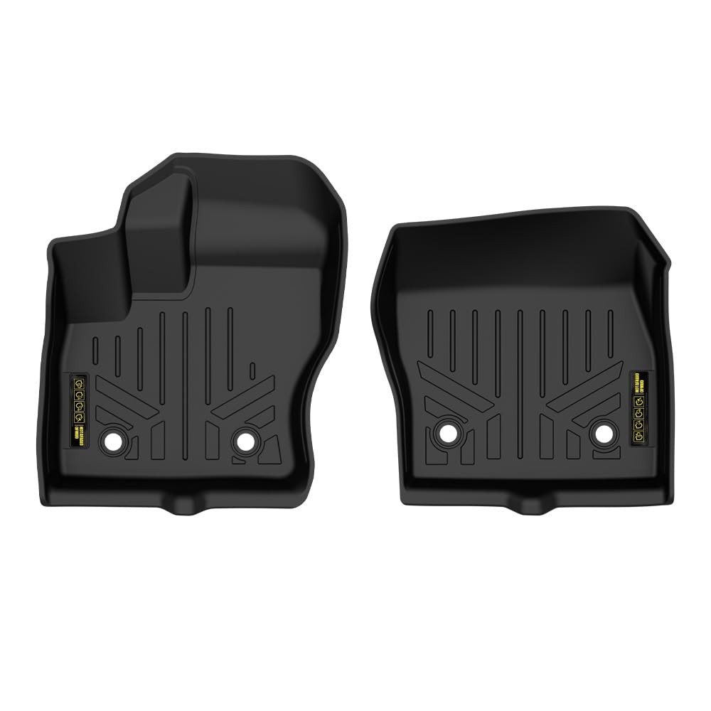 TPE Floor Mats Cargo Liners for Ford Transit Connect 2014-2021 2PCS All-Weather