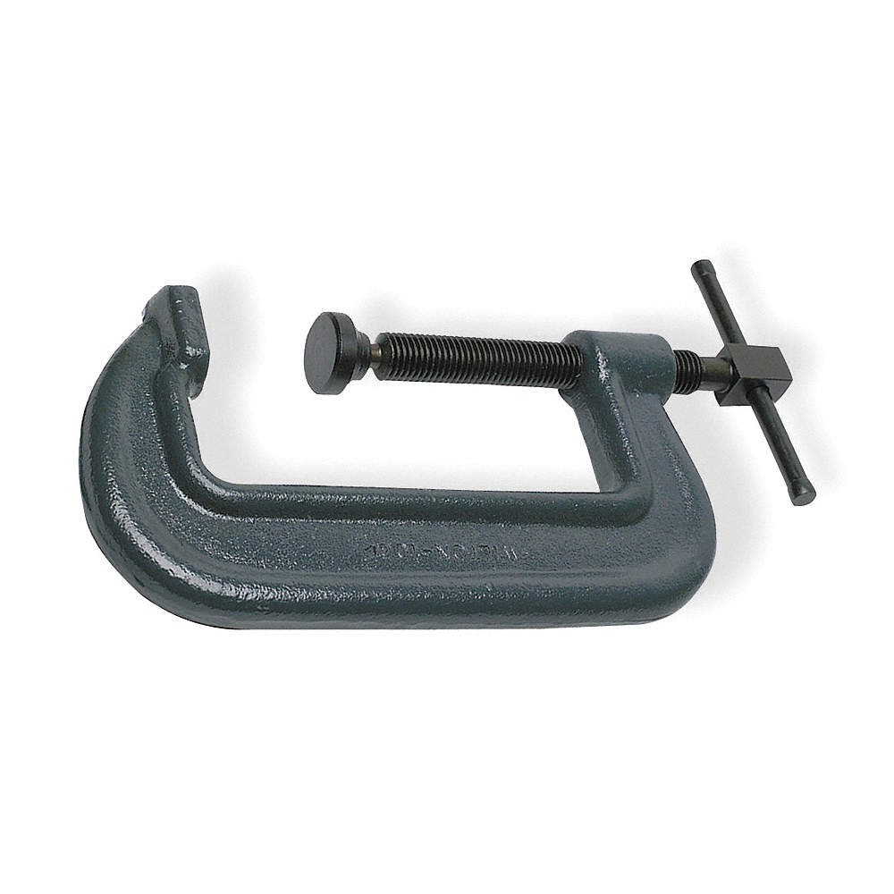 WILTON 104 C-Clamp,4″,Steel,Extra HD,10,000 lb. 5C832