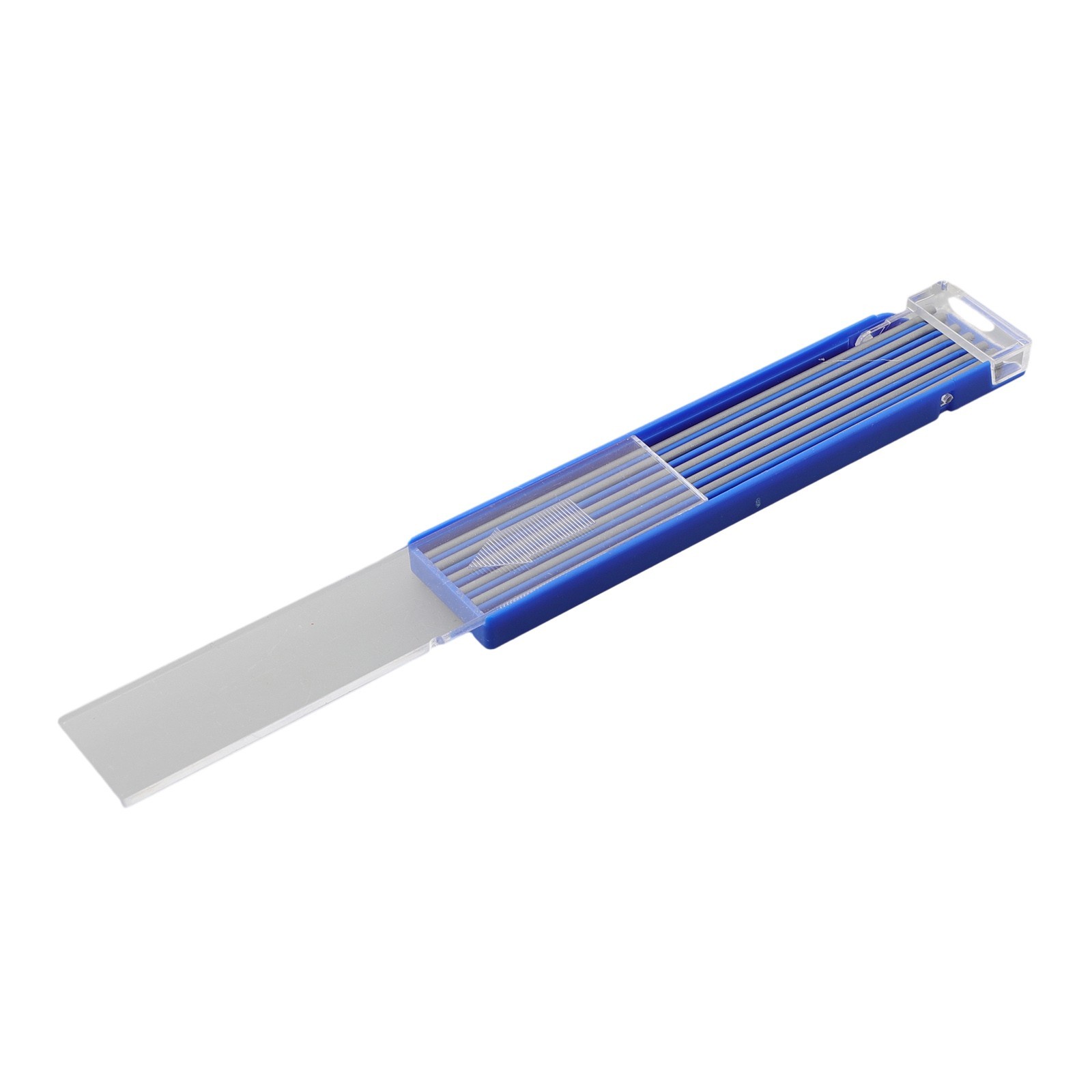 Silver Streak Welders Pencil with 12 Pcs Round Silver Refills, Metal Marker