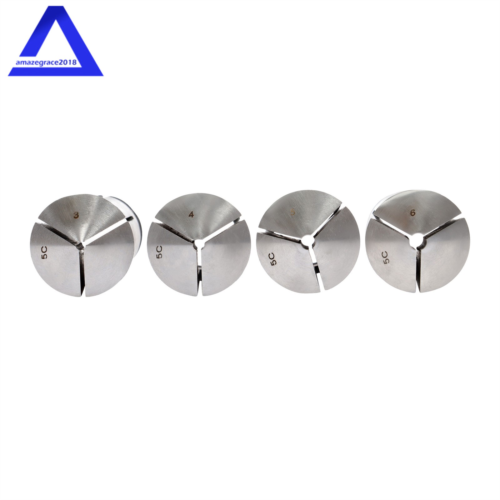 23 Pack Metric 5C Collet Set 3mm – 25mm × 1mm High Precision 0.0005″ Accuracy