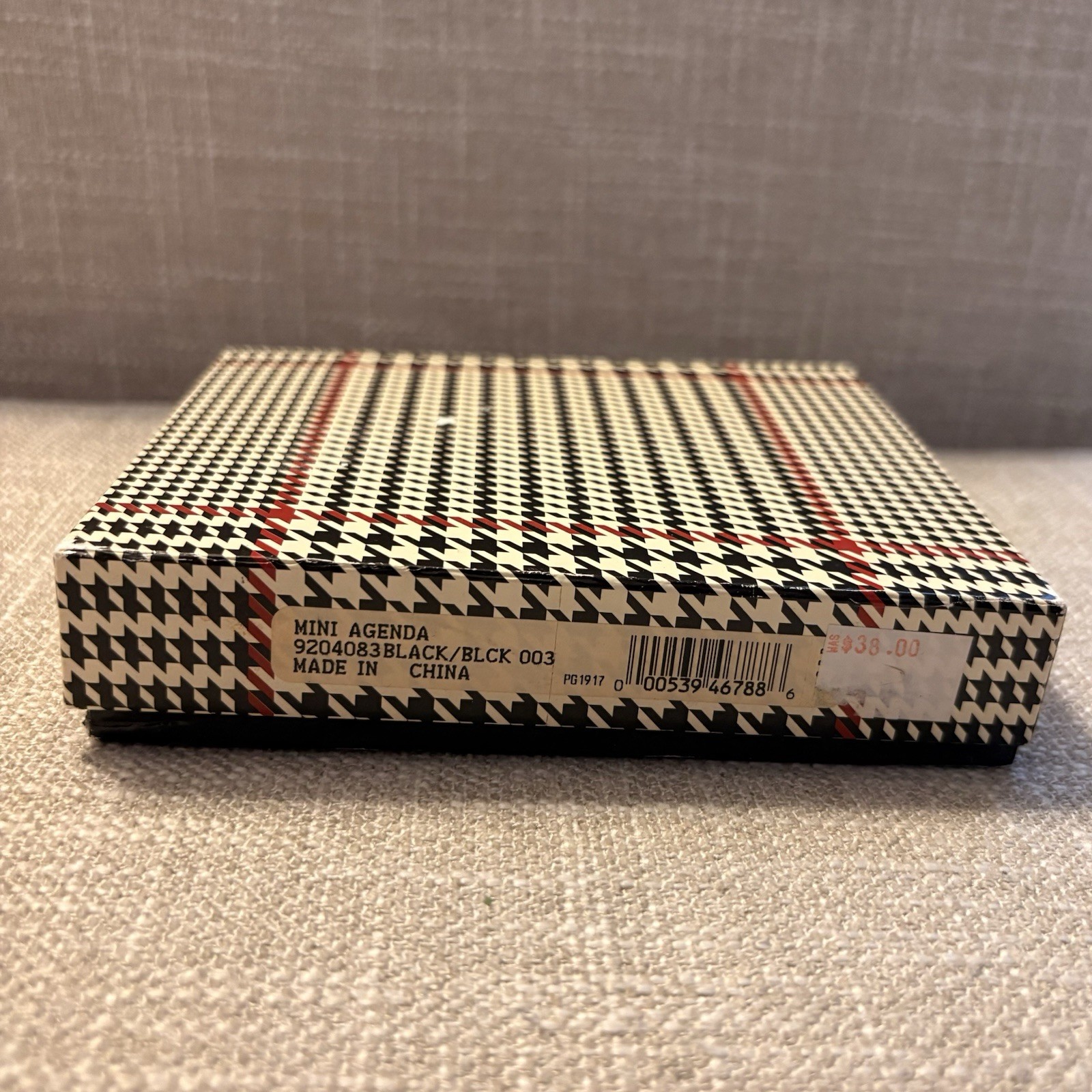 Vintage 2004 Lauren Ralph Lauren Mini Agenda Black New Old Stock in Box
