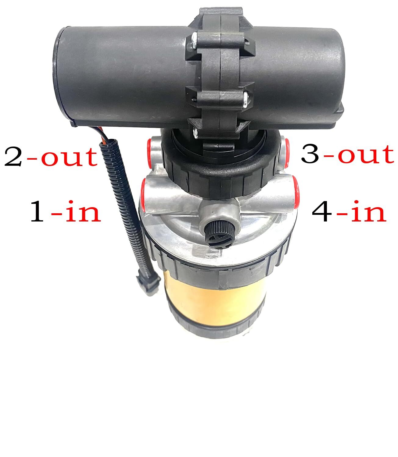JCB DieselMax Fuel Pump and Fuel Filter 444 CAT 422E 428D 428E 432D Loader 248B
