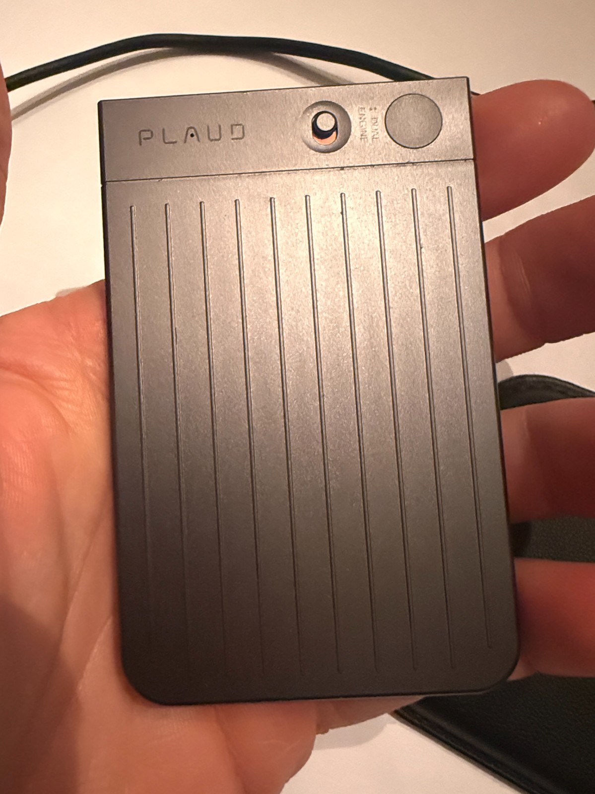 PLAUD NOTE AI Voice Recorder NB-100 Grey, Dual Engine