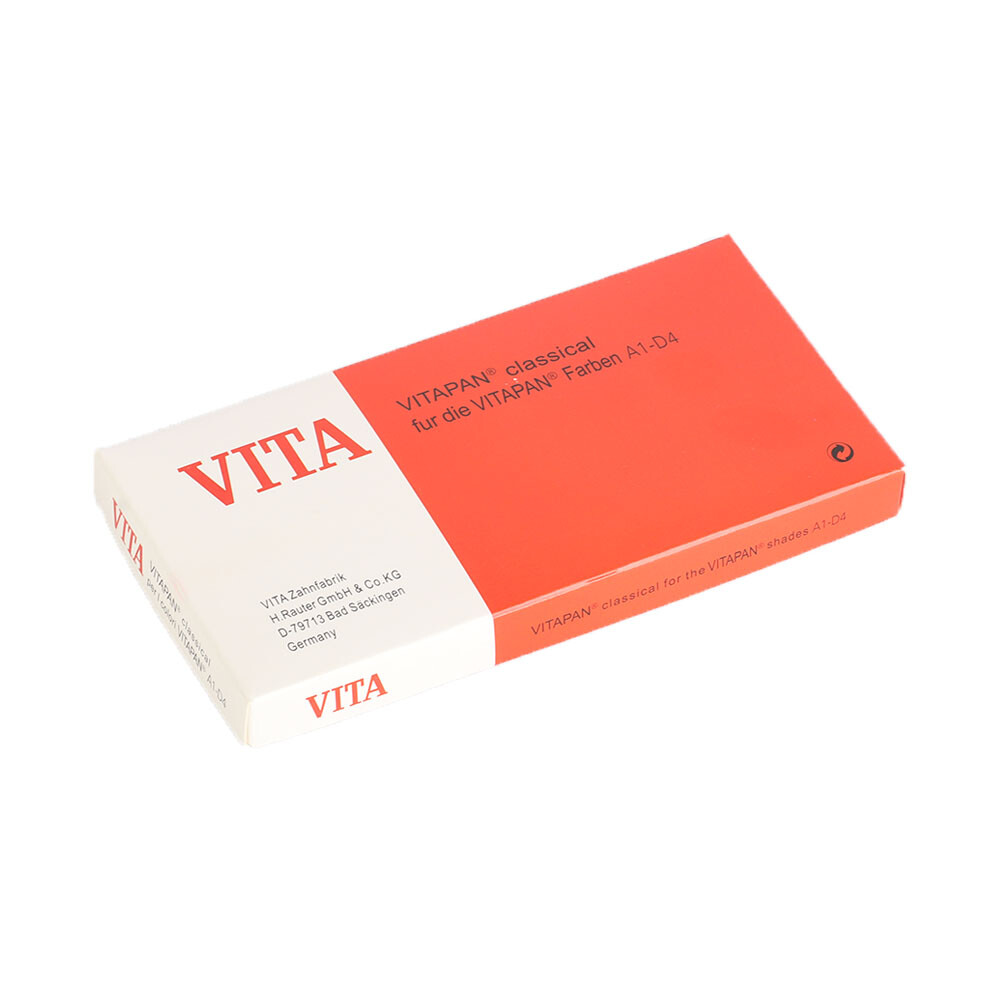 16 Colors Shade Guide Teeth Dental Materials For VITA A1-D4 Whitening Comparison