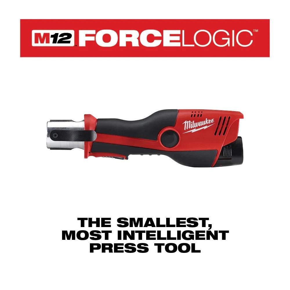 Milwaukee 2473-20 M12 12V FORCE LOGIC Cordless Press Tool – Bare Tool