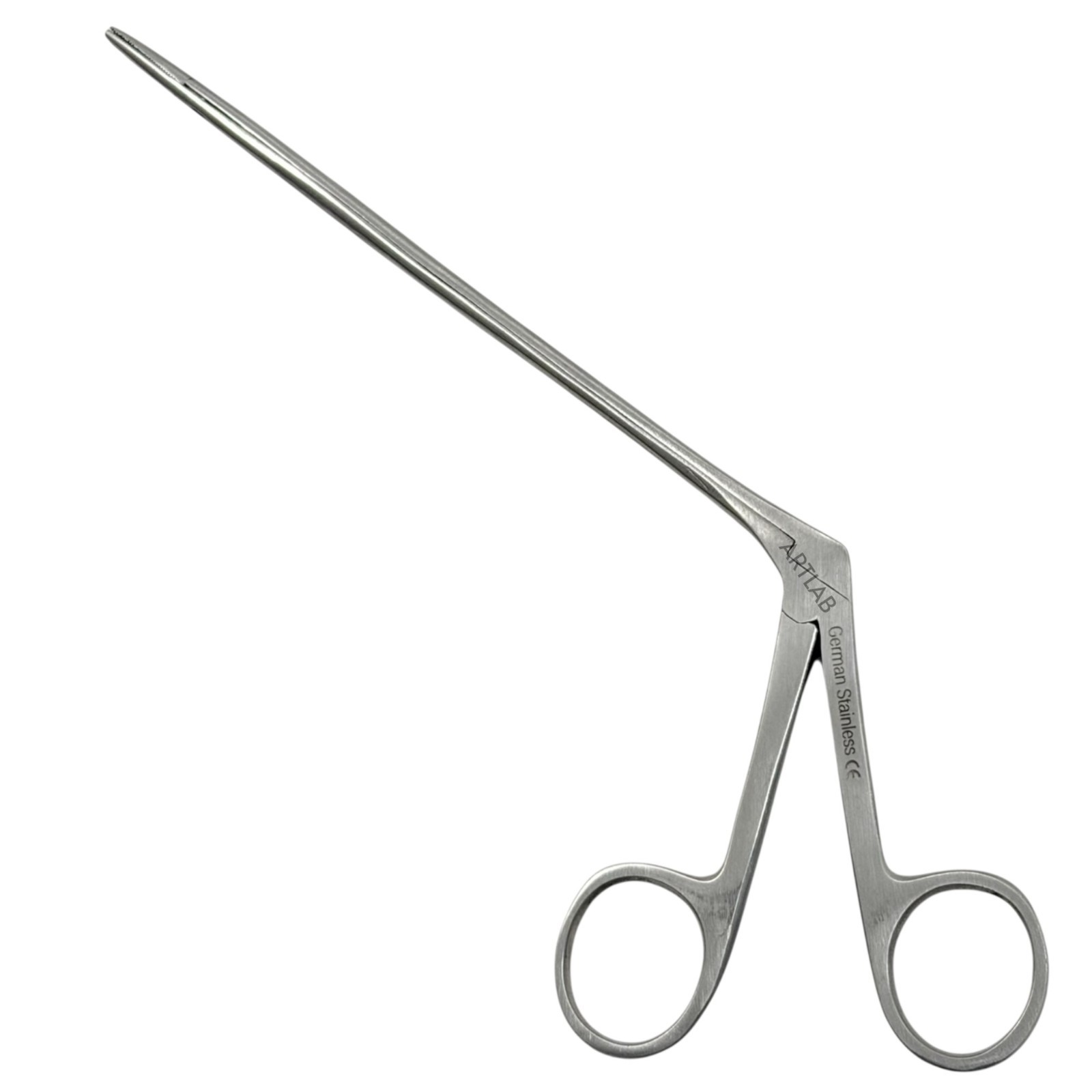 2 Pieces – Alligator Forceps With Serrated Tips Micro 3.5″ + 5.5″ ENT