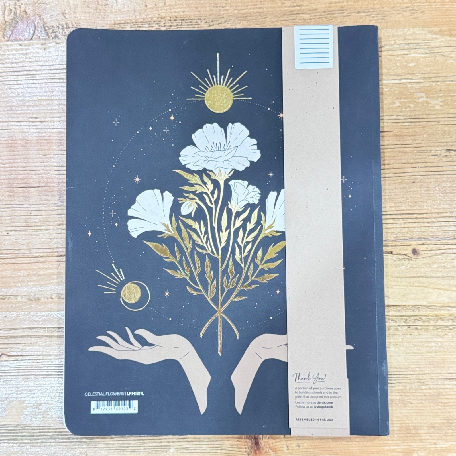 Denik Medium LayFlat 7”x9” Lined Journal NEW