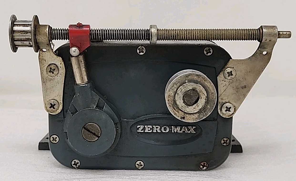 Zero-Max H CCW 15in-lbs 0-400 RPM Variable Speed Reducer 3/8″ Shafts
