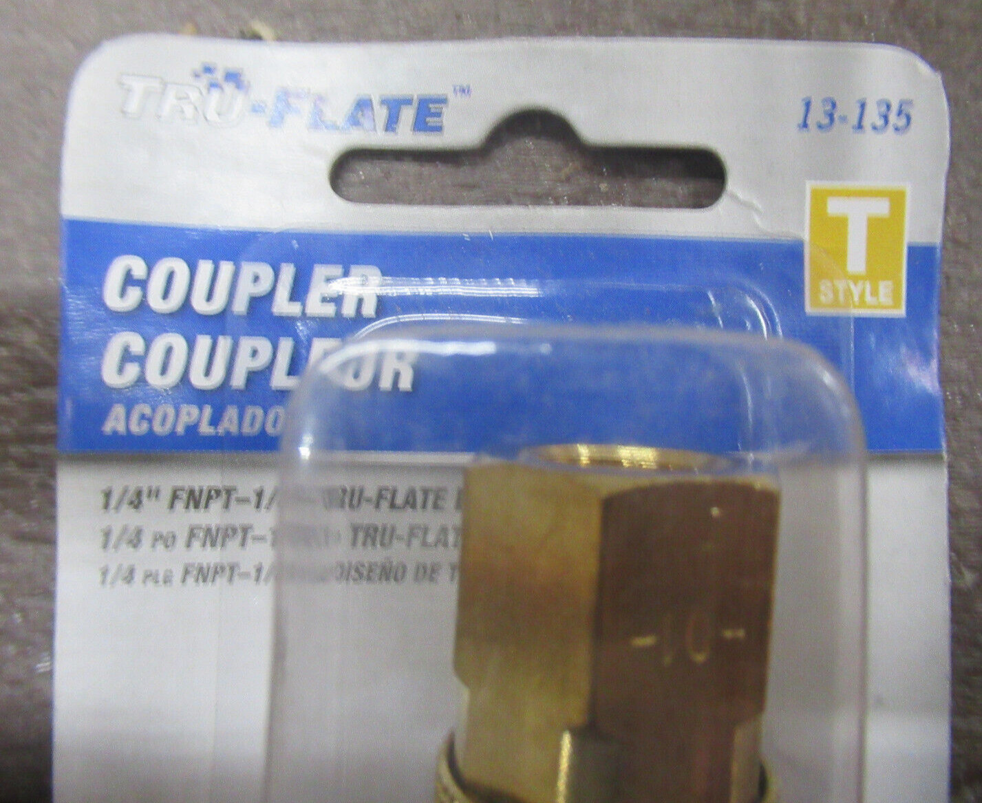 TRU-FLATE 13-135 COUPLER 1/4″