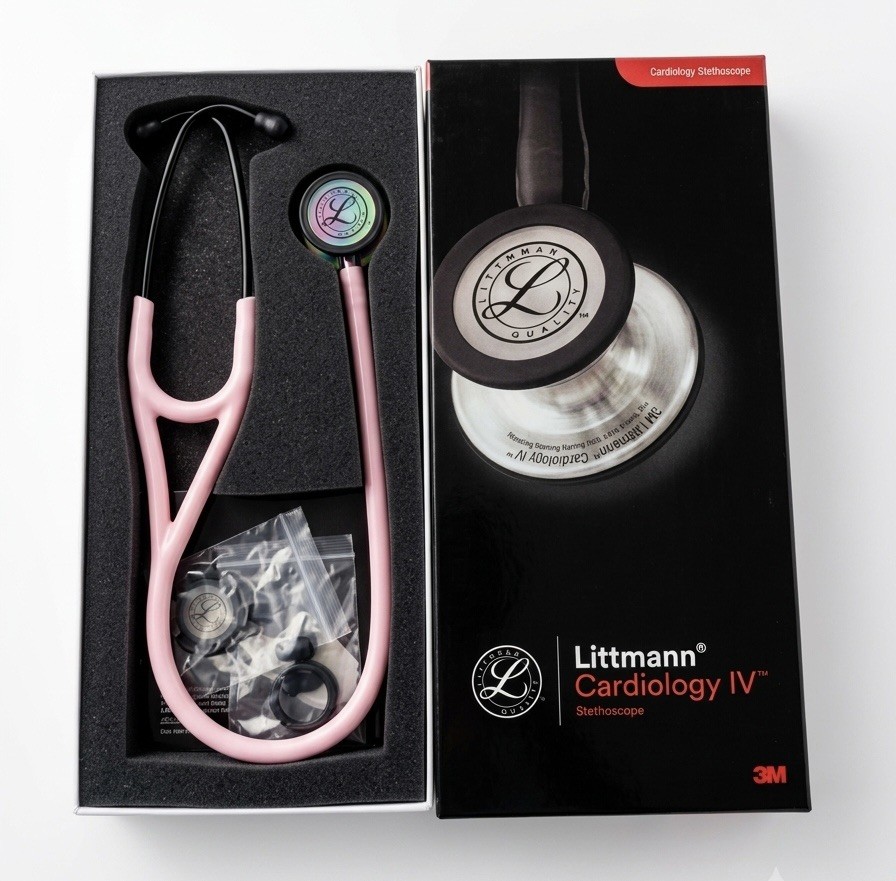 cardiology IV stethoscope Pearl Pink Free Shipping