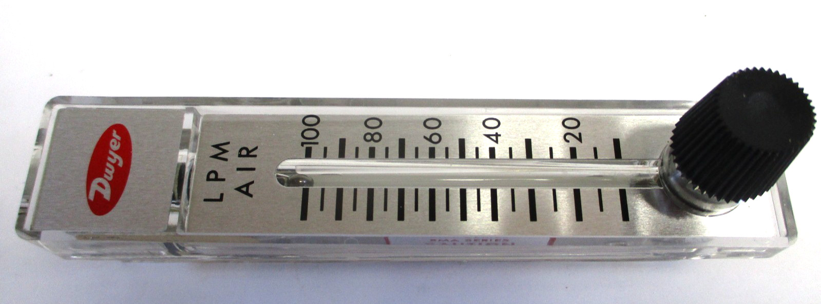 DWYER, RMA-25-SSV, RATE MASTER FLOW METER, 0-100 LPM-AIR , SURPLUS