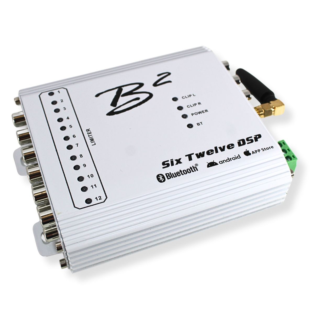 B2 Audio White 4v 12 Channel DSP with Bluetooth iOS/Android App 96 KHz – 32 Bit