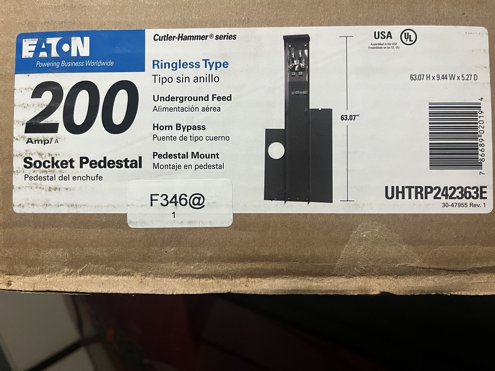200amp meter pedestal – UHTRP242363E