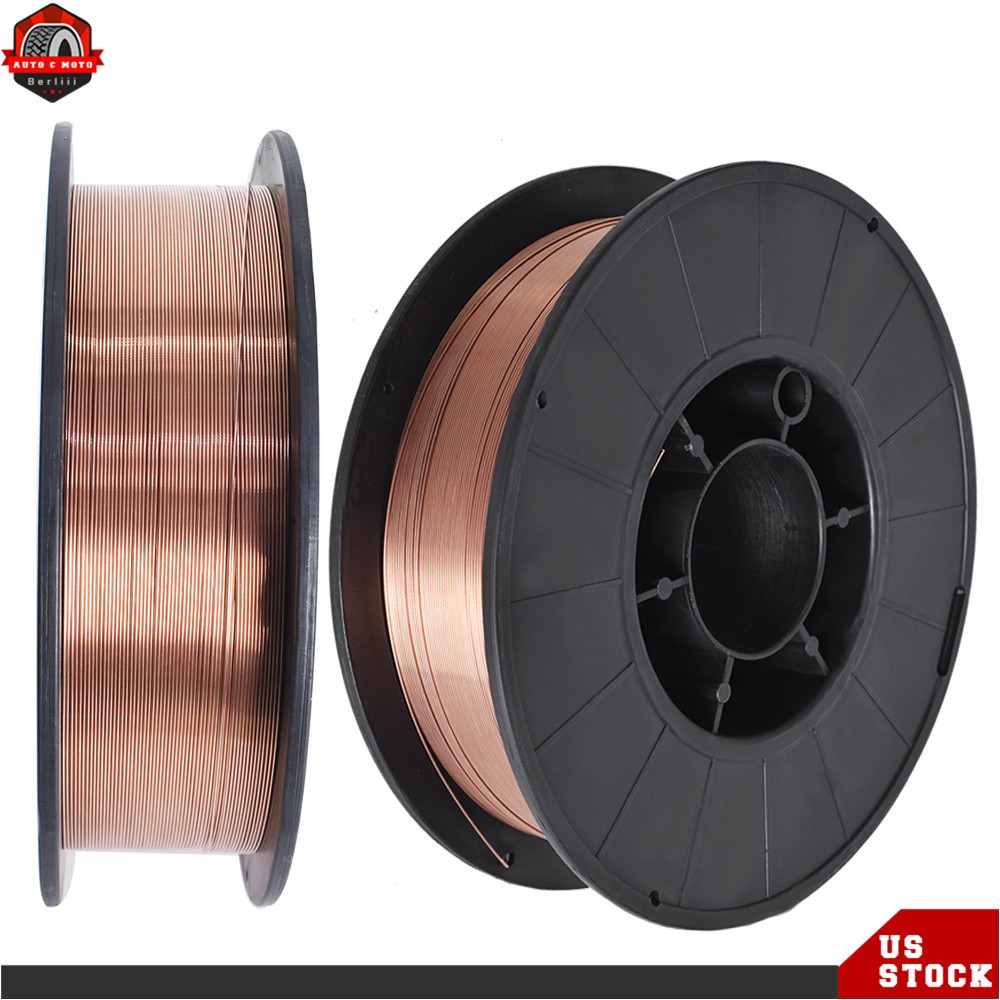 11-lb Roll 2Pack ER70S-6 .030″ (0.8mm) Mild Steel MIG Welding Wire
