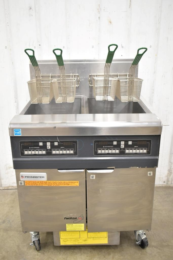 NEW 2021 Frymaster FPPH255CSE Propane Gas LP 50 LB 2 Vat Double Fryer w/ Filter