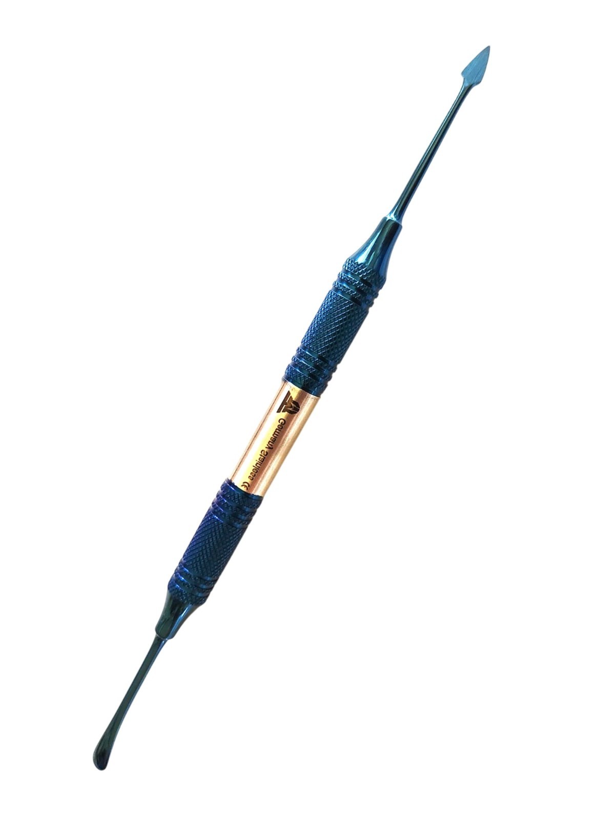 Dental Periosteal Elevator Buser Blue Titanium Coated Double Ended German Grade