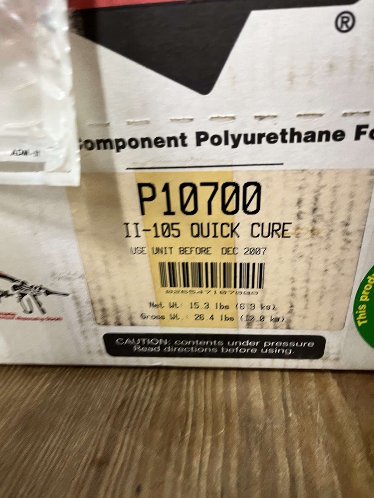 Handi Foam P10700 Quick Cure II-105 Spray Foam Insulation Expanding