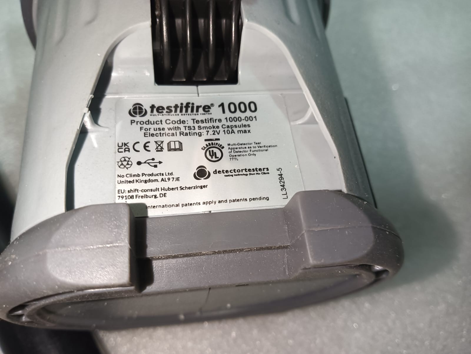 TESTIFIRE 1000-001 SMOKE & HEAT DETECTOR TEST KIT