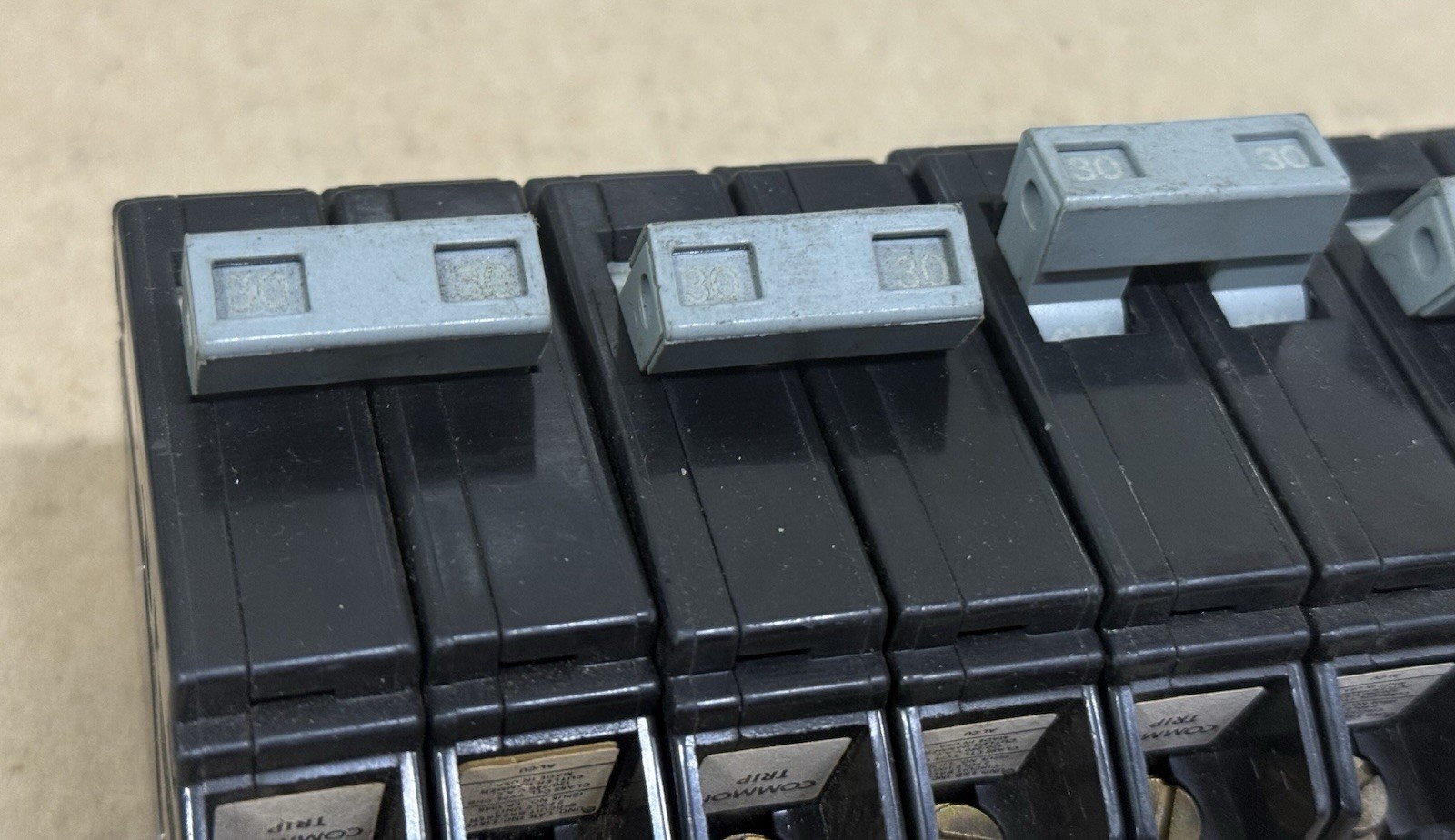 Lot of 5 – Cutler Hammer CHB CHB230 2P 30A Bolt-on Circuit Breaker