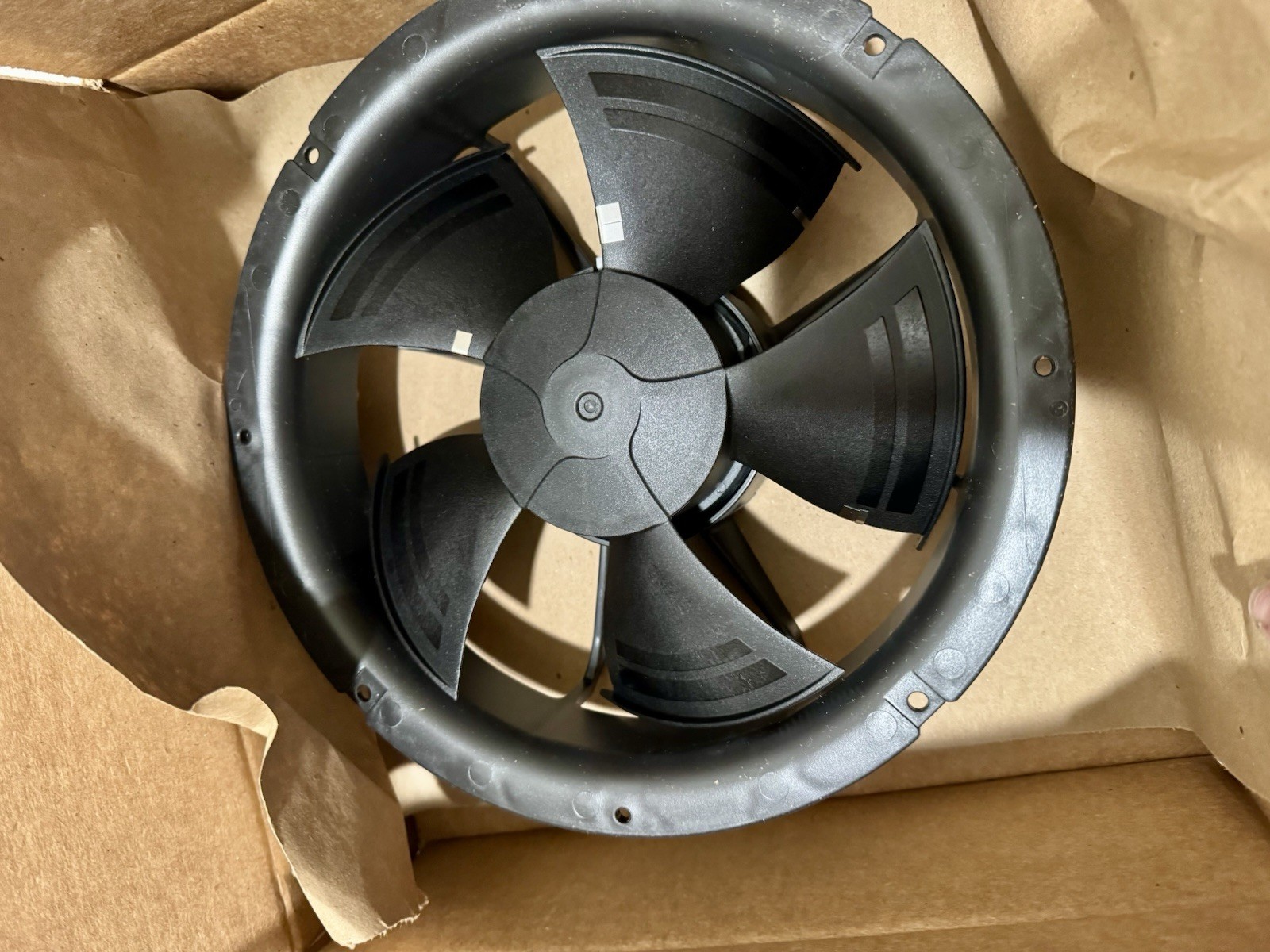 EBM-PAPST fan, 115 volt, 800-2100 RPM, 8″ diameter