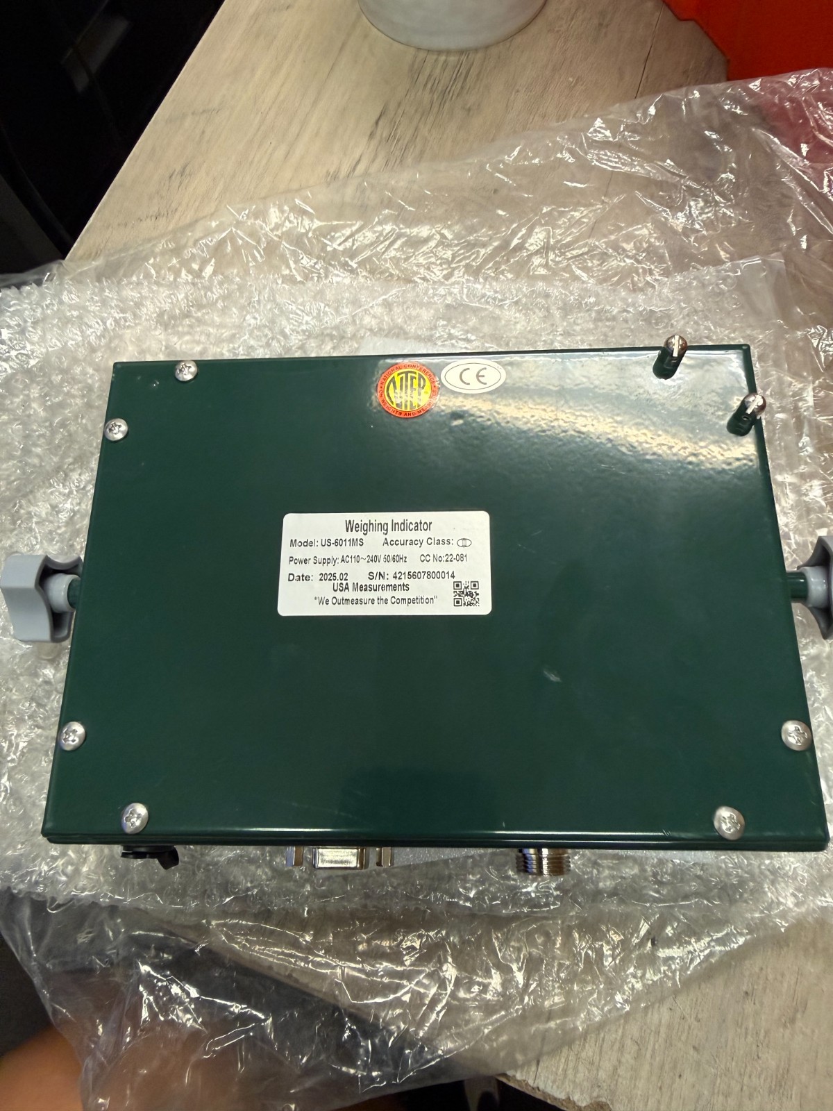 Usa Measurements US-6011MS Digital Indicator 110-240v-ac UNIT ONLY