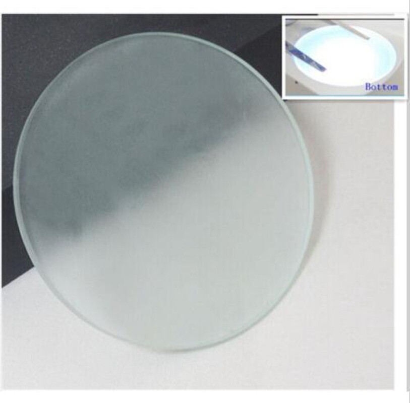 Stereo Microscope Specimen Stage Frosted Glass Plate 75mm 95mm Dia.