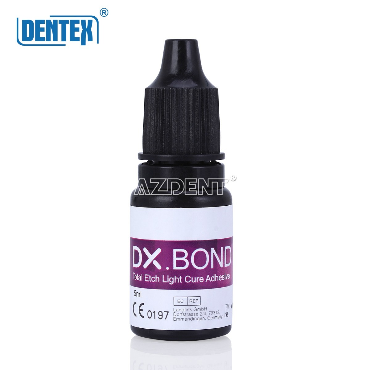 DENTEX Dental Light Cure Dentin Enamel Bonding Resin Adhesive ONE STEP 5 ML